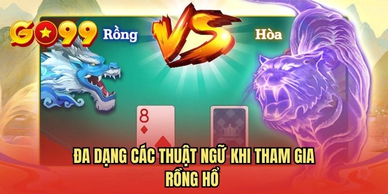 Đa dạng các thuật ngữ khi tham gia rồng hổ